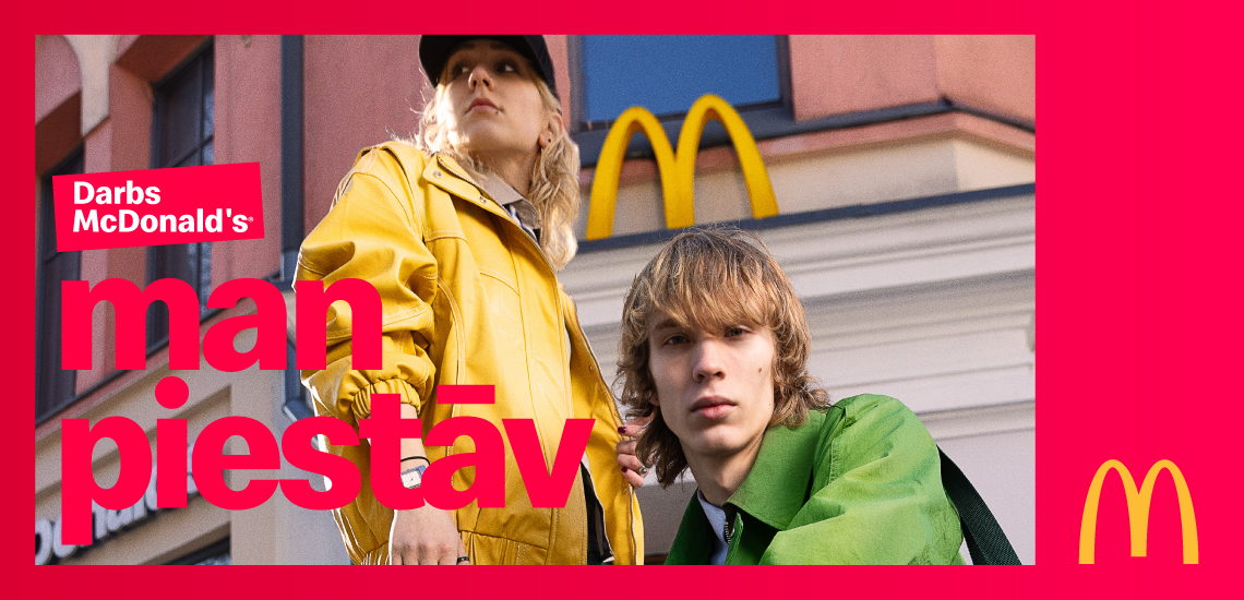 Pievienojies mūsu draudzīgajai McDonald's komandai