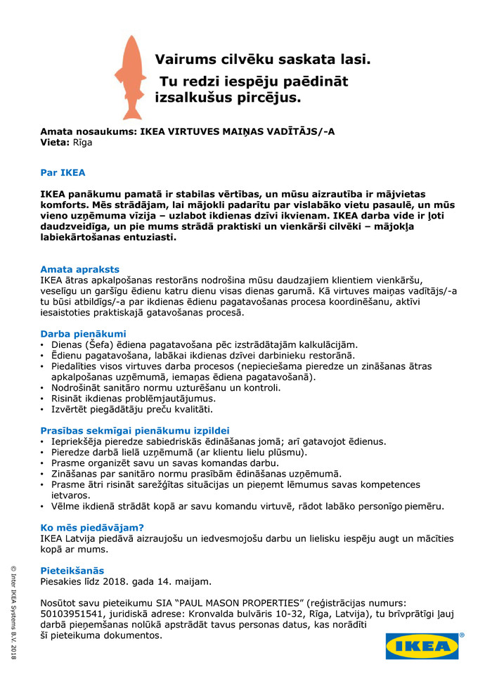 praktiski iespēju piemēri)