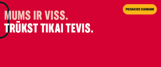 Pārdevējs/-a  Būvniecības materiālu nodaļā (Āra zonā) Rīgā, t/c Ozols