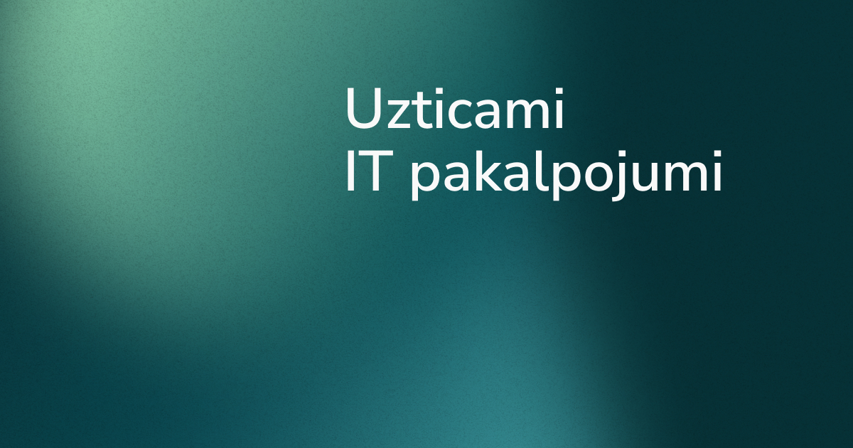 IT projektu vadītājs/-a
